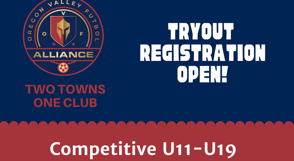 Tryout Registration Open